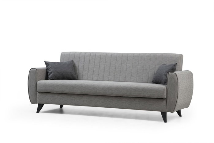 Atelier Del Sofa Sofá cama de 3 plazas Gris claro